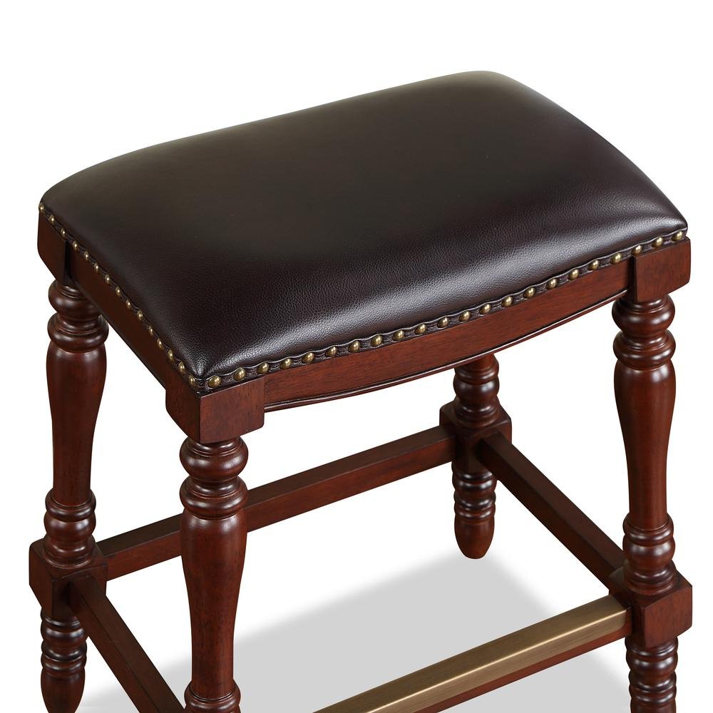 Chester Saddle Seat Counter Stool - Drakoi Marketplace