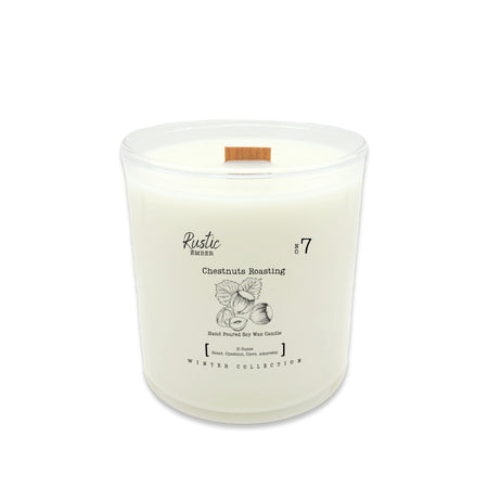 Chestnuts Roasting | 10 Ounce Candle | Rustic Ember - Drakoi Marketplace