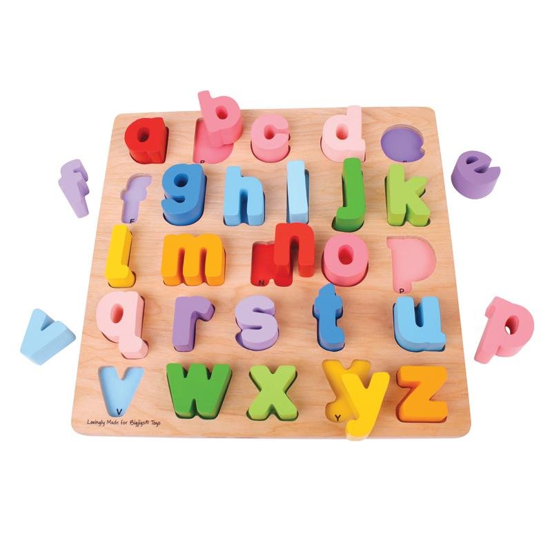 Chunky Alphabet Puzzle Lowercase - Drakoi Marketplace