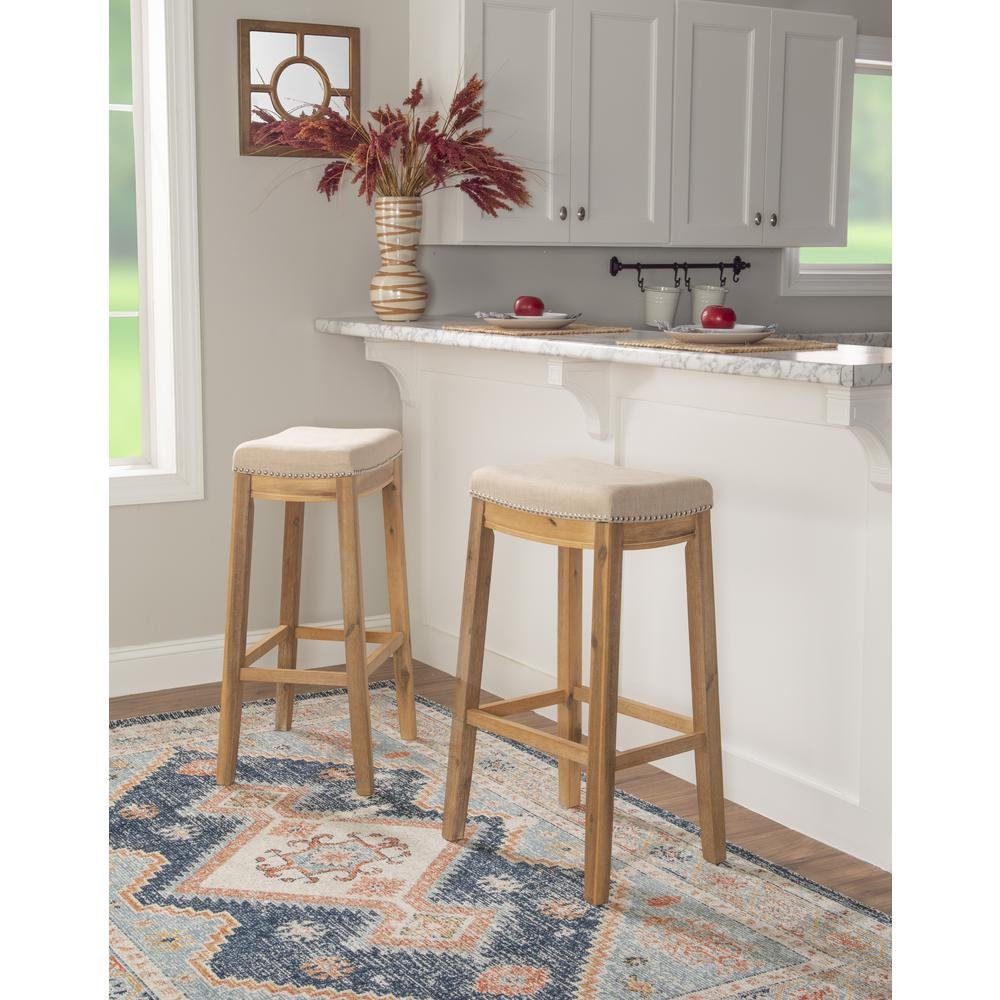 Claridge Acacia Bar Stool - Drakoi Marketplace