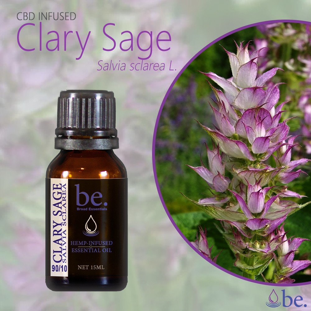 Clary Sage CBD Essential Oil | 450mg - 1500mg - Drakoi Marketplace