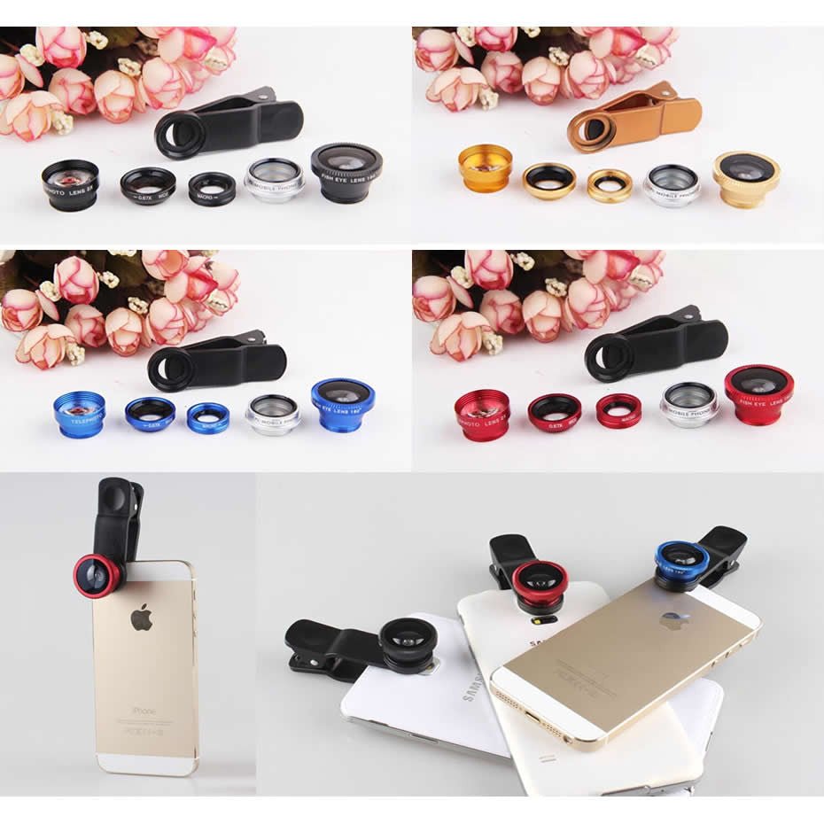 Clear Image with 5 Clip and Snap Lens for your Smartphone - Drakoi Marketplace