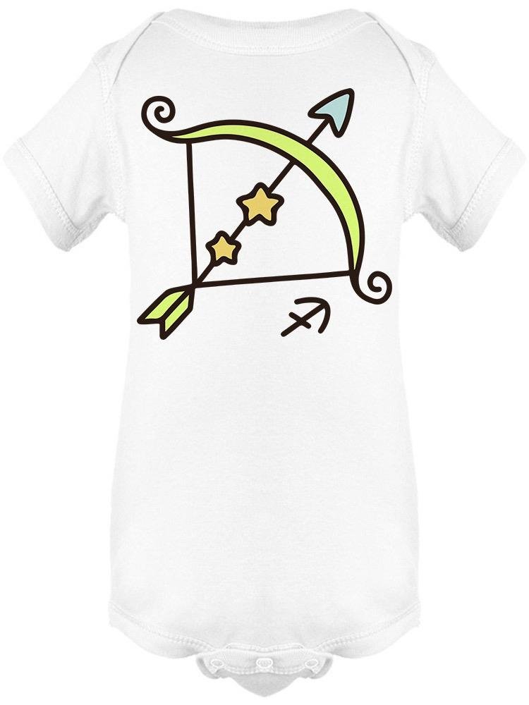 Cool Arrow Bow Sagittarius Bodysuit Baby's -Image by Shutterstock - Drakoi Marketplace