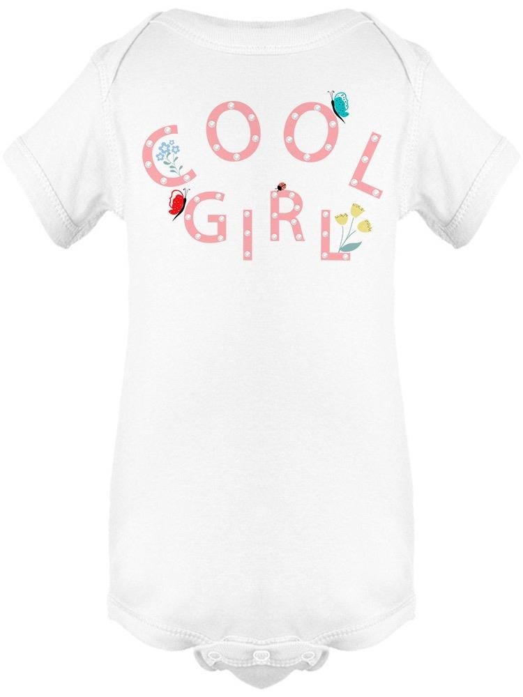 Cool Girl Sign Bodysuit Baby's -Image by Shutterstock - Drakoi Marketplace