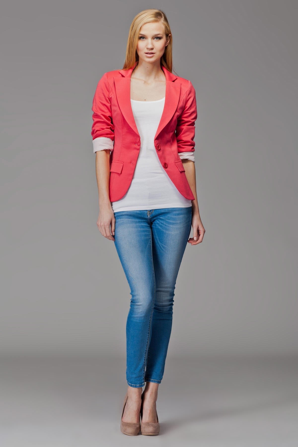 Coral Figl Blazers - Drakoi Marketplace