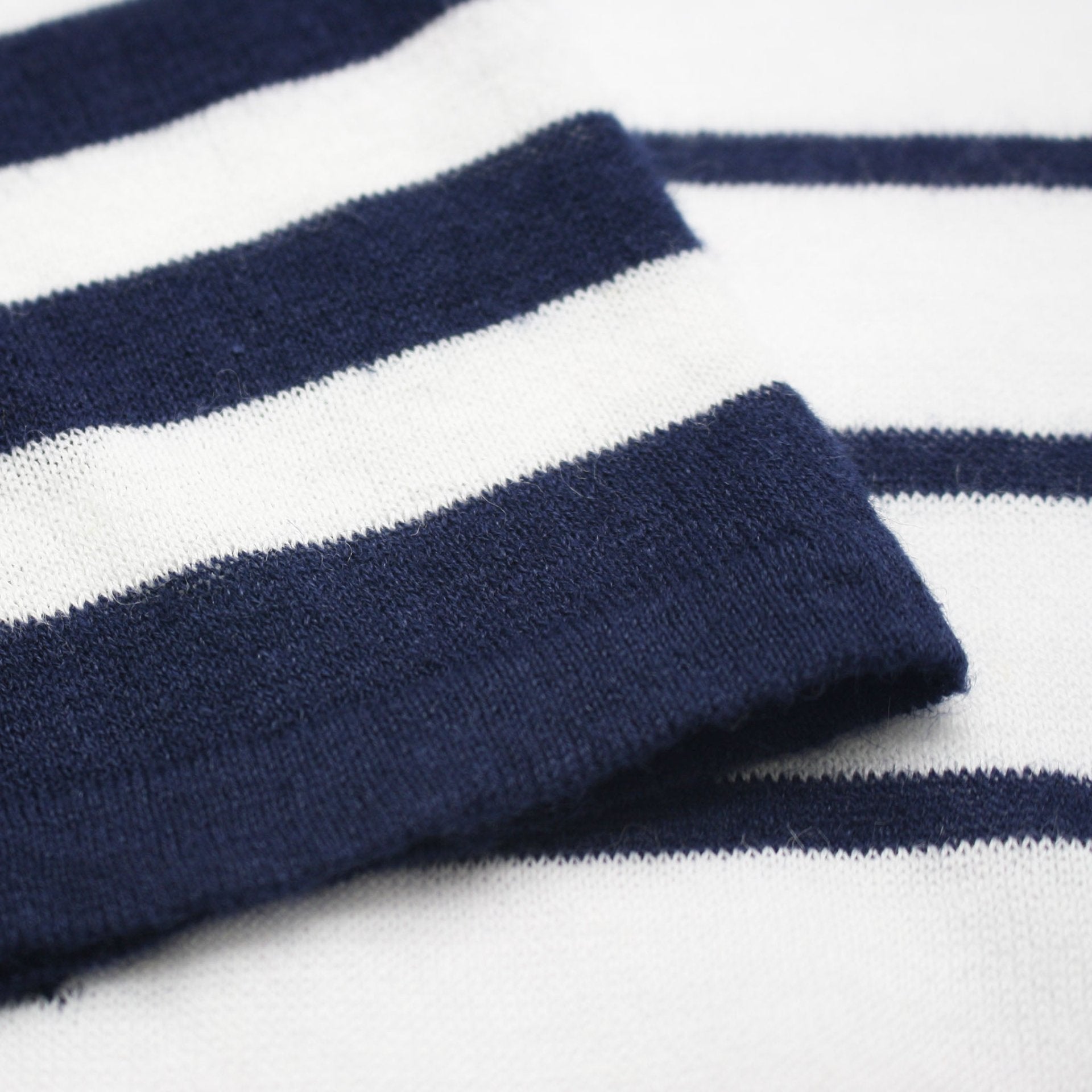 Cotton Ramie Striped Short Sleeve T-Shirt Breton - Drakoi Marketplace