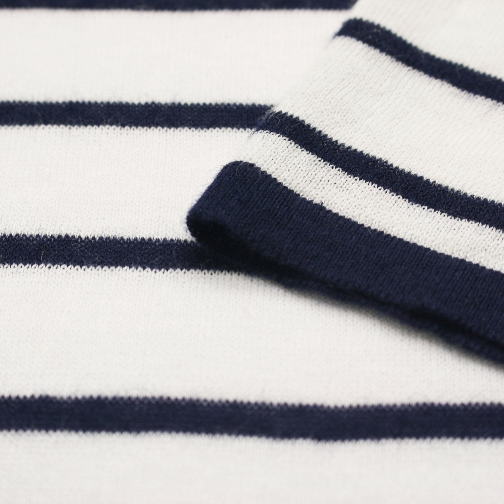 Cotton Ramie Striped Short Sleeve T-Shirt Breton - Drakoi Marketplace