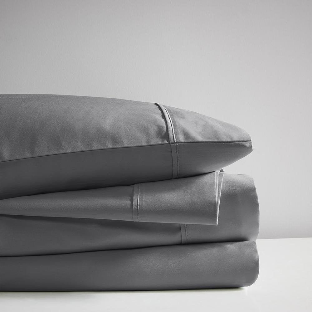 Cotton Rich Sheet Set Charcoal 069 - Drakoi Marketplace