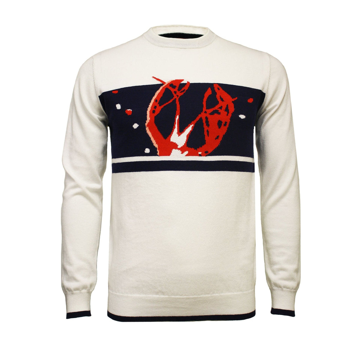 Crew Neck Half Lobster Intarsia Zealand - Drakoi Marketplace