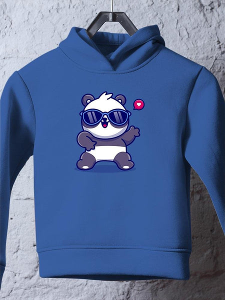 Cute Cool Panda W Sunglasses Hoodie -Image by Shutterstock - Drakoi Marketplace