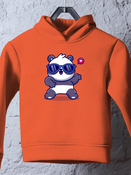 Cute Cool Panda W Sunglasses Hoodie -Image by Shutterstock - Drakoi Marketplace