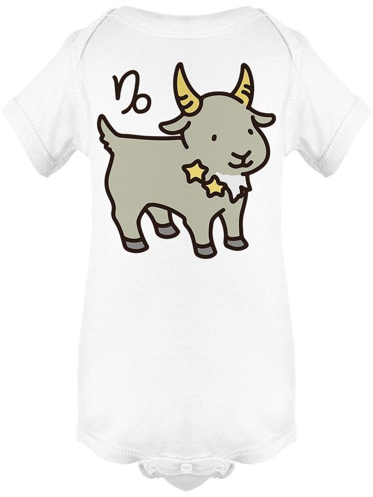 Cute Little Goat Capricorn Bodysuit Baby's -Image by Shutterstock - Drakoi Marketplace