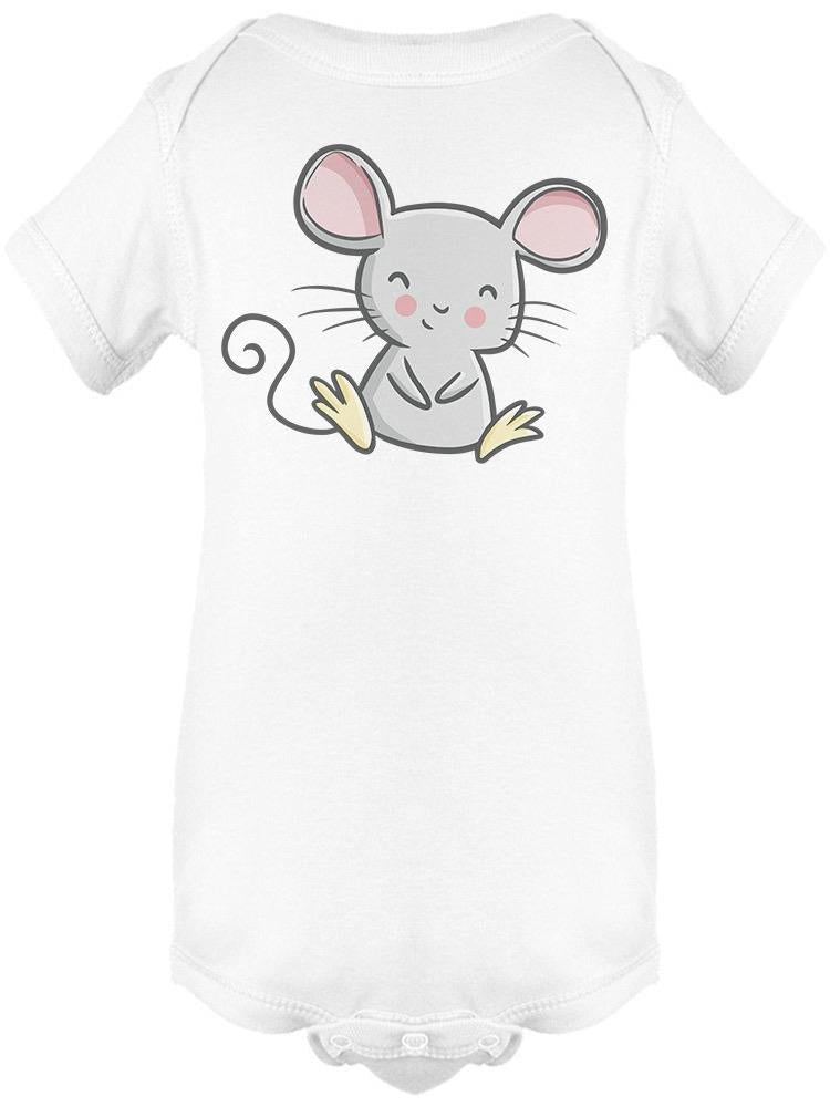 Cute Mouse Mice Drawing Bodysuit Baby's -Image by Shutterstock - Drakoi Marketplace