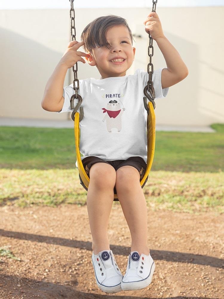 Cute Pirate Bear T-shirt -Image by Shutterstock - Drakoi Marketplace