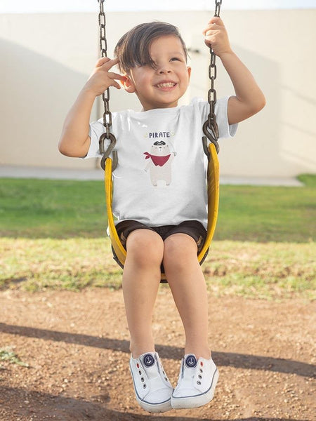 Cute Pirate Bear T-shirt -Image by Shutterstock - Drakoi Marketplace