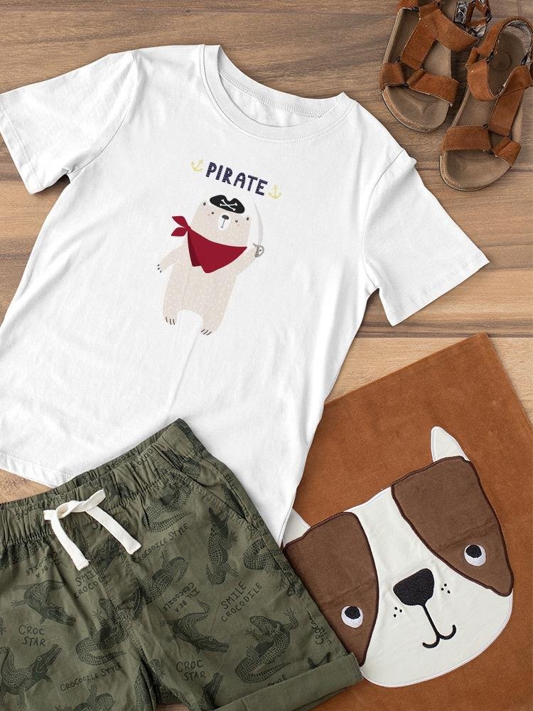 Cute Pirate Bear T-shirt -Image by Shutterstock - Drakoi Marketplace