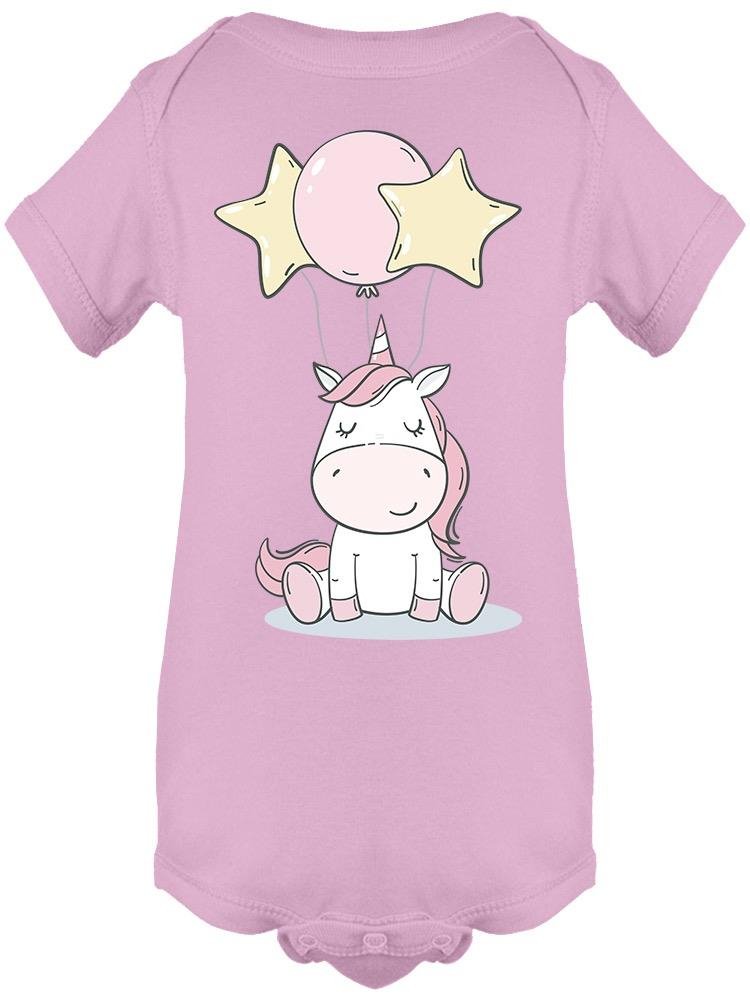 Cute Unicorn, Cartoon Bodysuit Baby's -Image by Shutterstock - Drakoi Marketplace