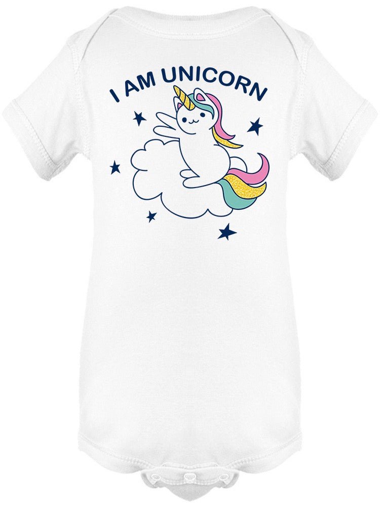 Cute Unicorn Cat I Am Unicorn Bodysuit Baby's -Image by Shutterstock - Drakoi Marketplace