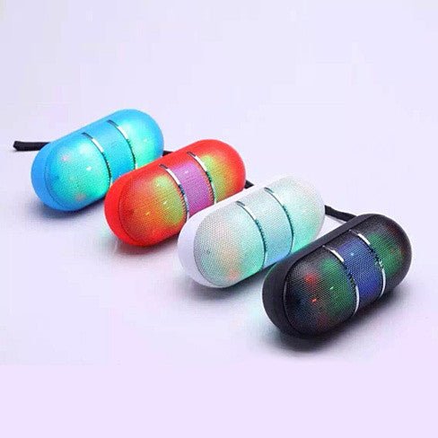 Dance With Me Portable Bluetooth Speaker With DISCO LED Lights - Drakoi Marketplace