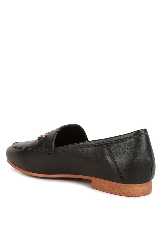 Dareth Horsebit Flat Heel Loafers - Drakoi Marketplace