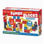 DELUXE JUMBO CARDBOARD BLOCKS 40 PC - Drakoi Marketplace