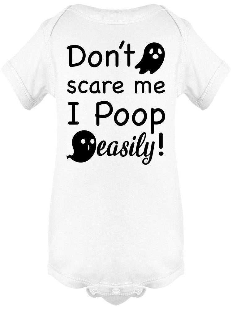 Don't Scare Me I Poop Easily Baby's Bodysuit - Drakoi Marketplace