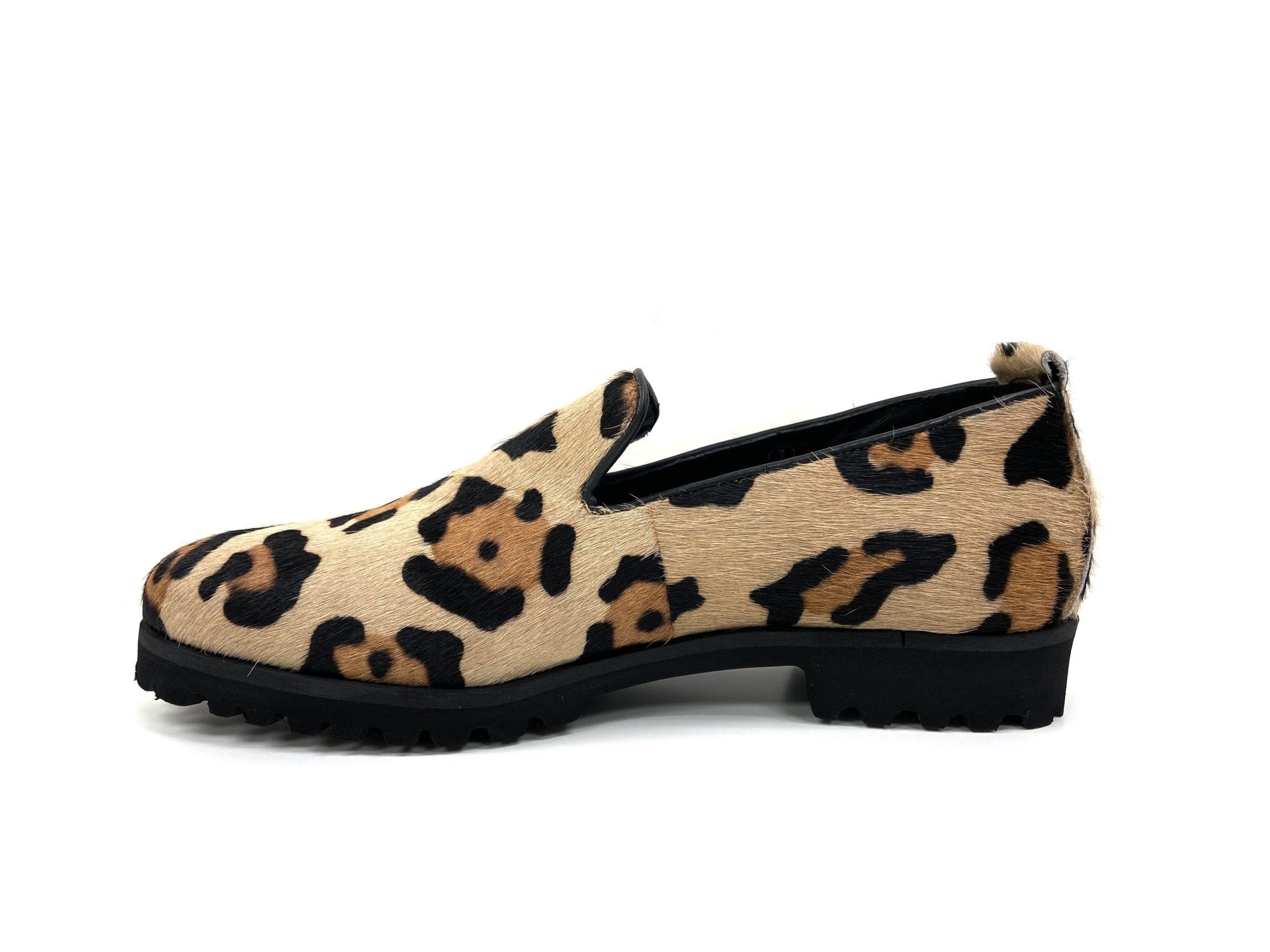 Ella Jaguar Haircalf Loafers - Drakoi Marketplace