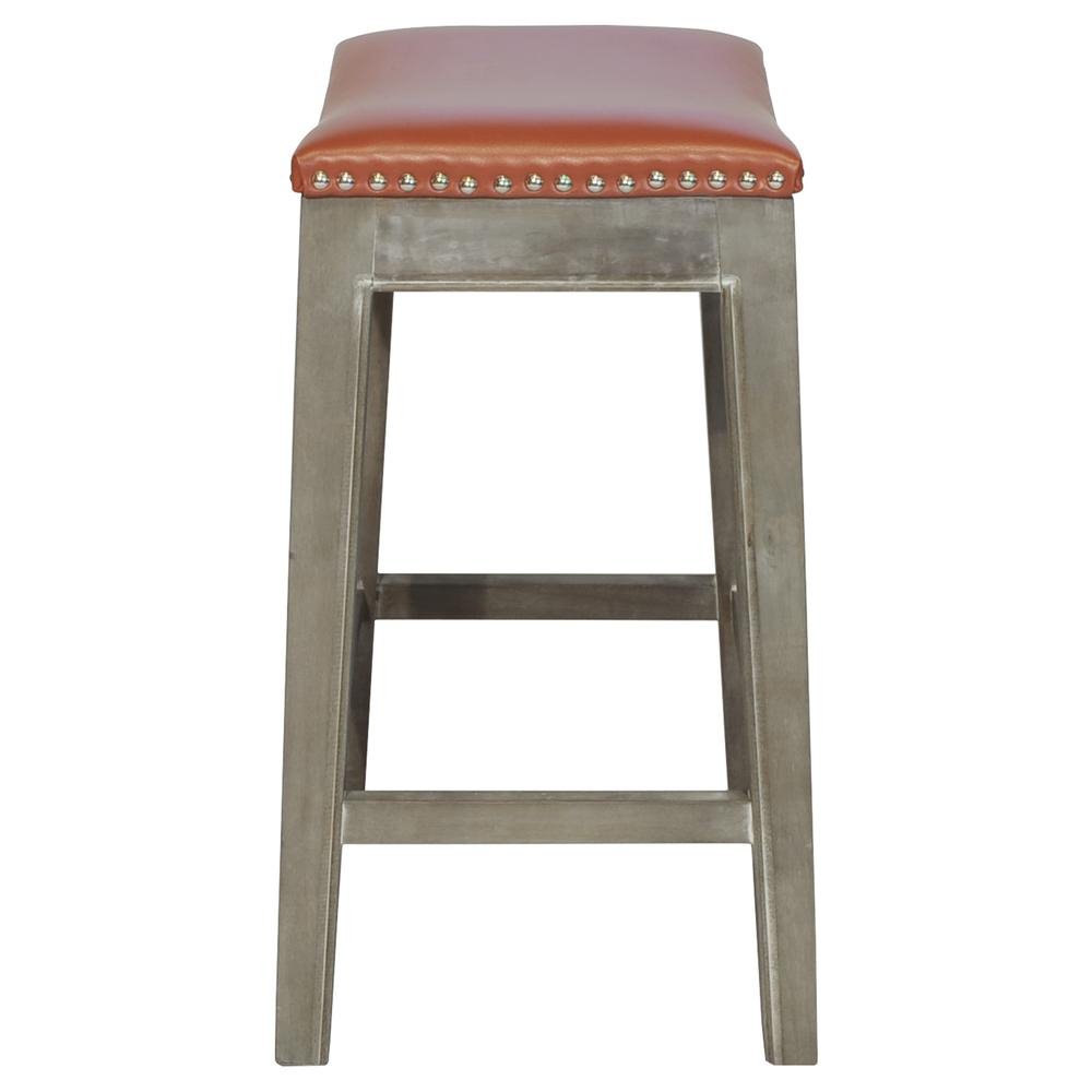 Elmo Bonded Leather Counter Stool - Drakoi Marketplace