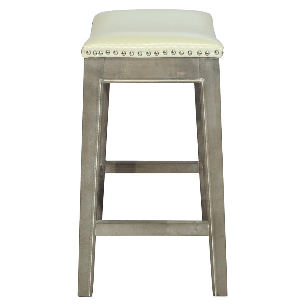 Elmo Bonded Leather Counter Stool - Drakoi Marketplace