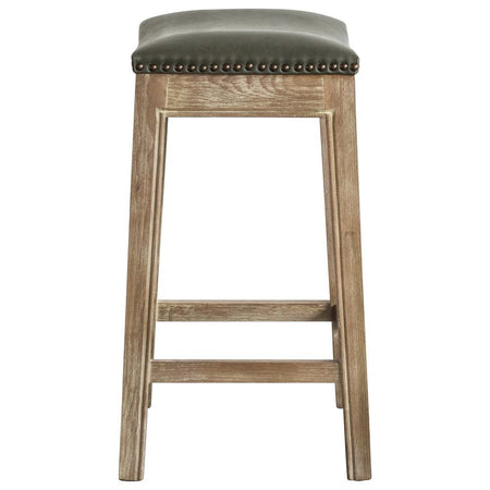 Elmo Bonded Leather Counter Stool - Drakoi Marketplace