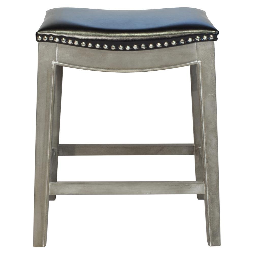 Elmo Bonded Leather Counter Stool - Drakoi Marketplace