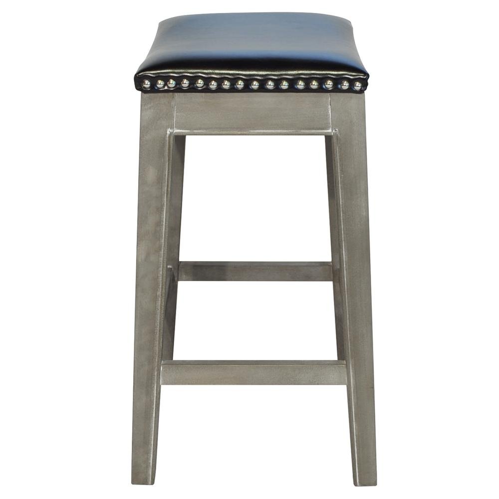 Elmo Bonded Leather Counter Stool - Drakoi Marketplace