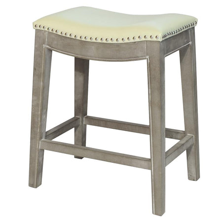 Elmo Bonded Leather Counter Stool - Drakoi Marketplace