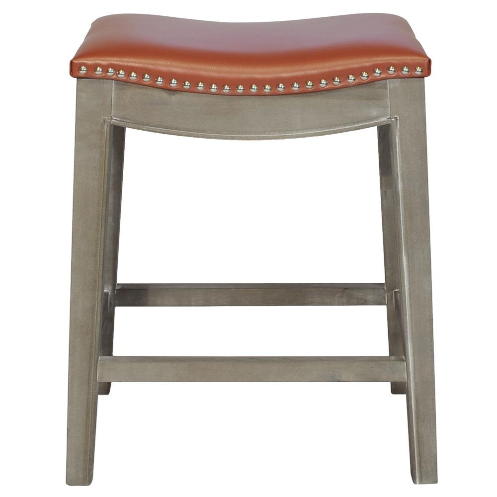 Elmo Bonded Leather Counter Stool - Drakoi Marketplace