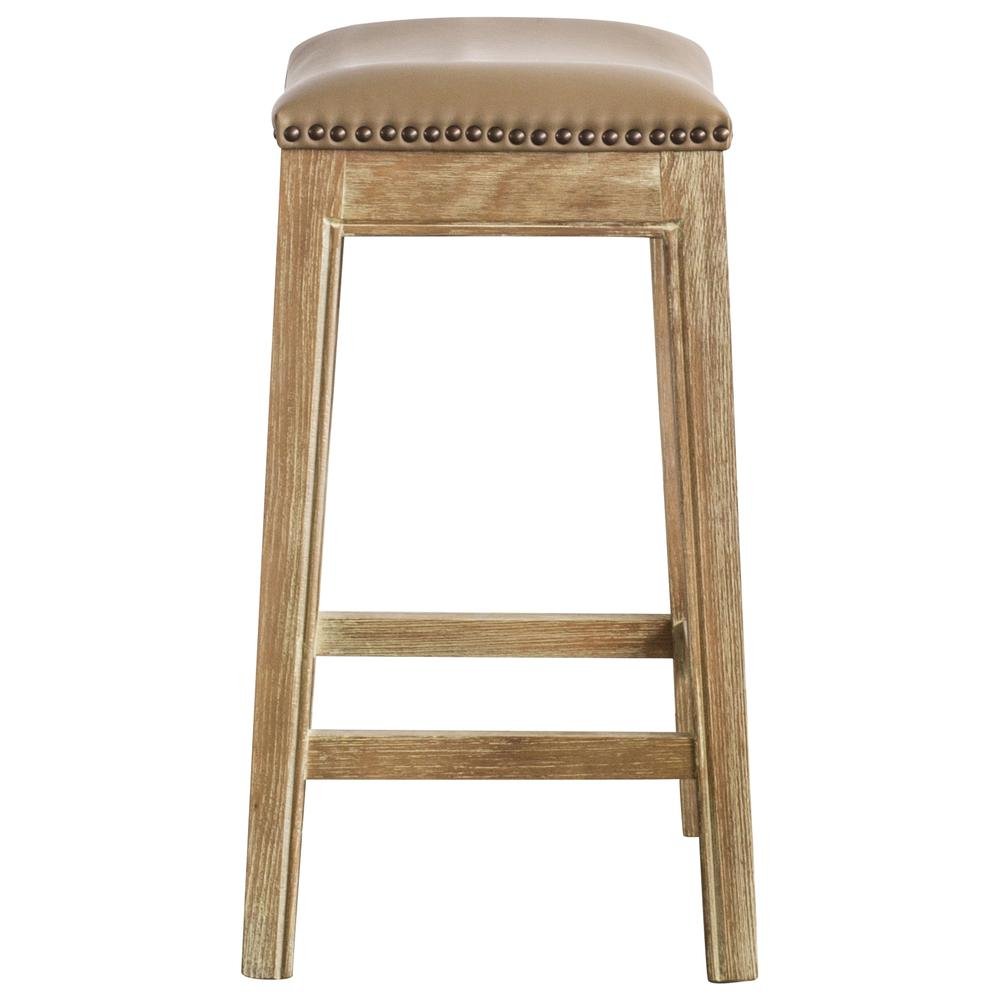 Elmo Bonded Leather Counter Stool - Drakoi Marketplace