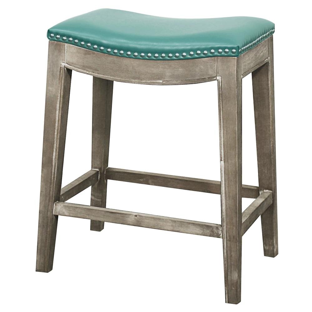 Elmo Bonded Leather Counter Stool - Drakoi Marketplace