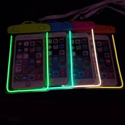 EverGlow WaterProof Pouch For Your Smartphone And Essentials - Drakoi Marketplace