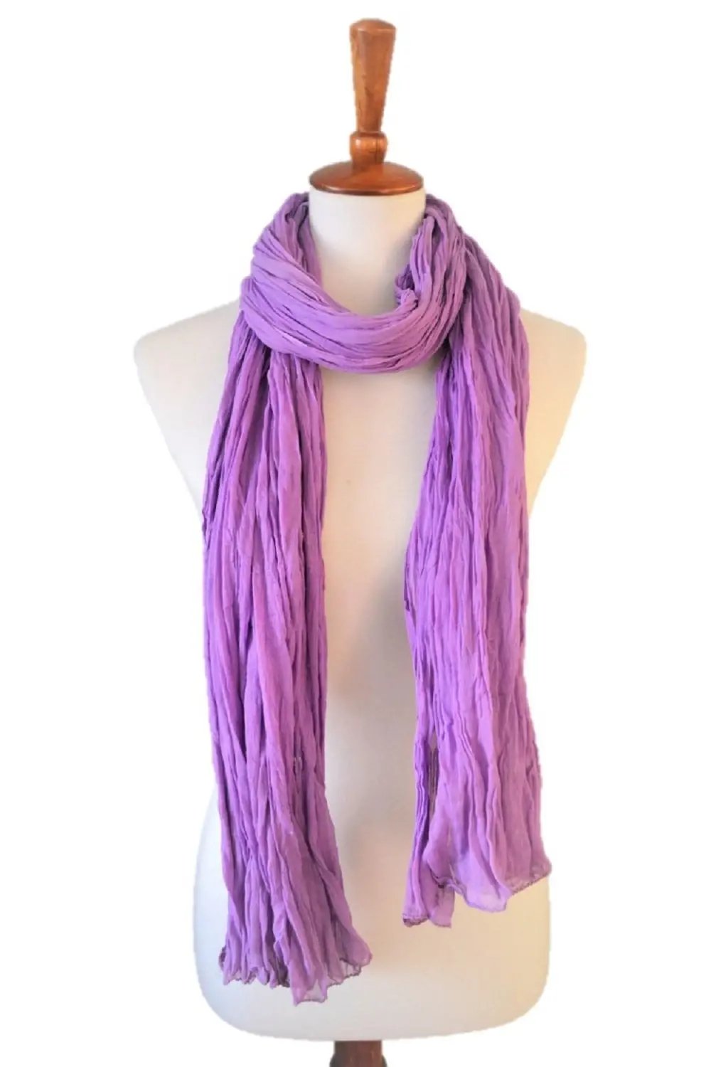 Everyday essential Natural Soft Lightweight Pure Cotton gauge Scarf - Drakoi Marketplace