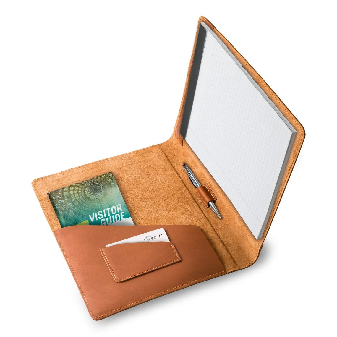 Falit Leather Folio | Handmade Leather Padfolio - Drakoi Marketplace