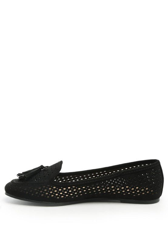 Feet Nest Perforated Microfiber Loafer - Drakoi Marketplace