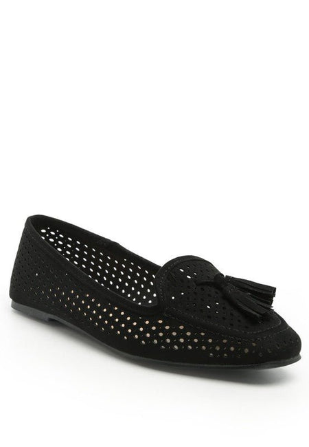 Feet Nest Perforated Microfiber Loafer - Drakoi Marketplace