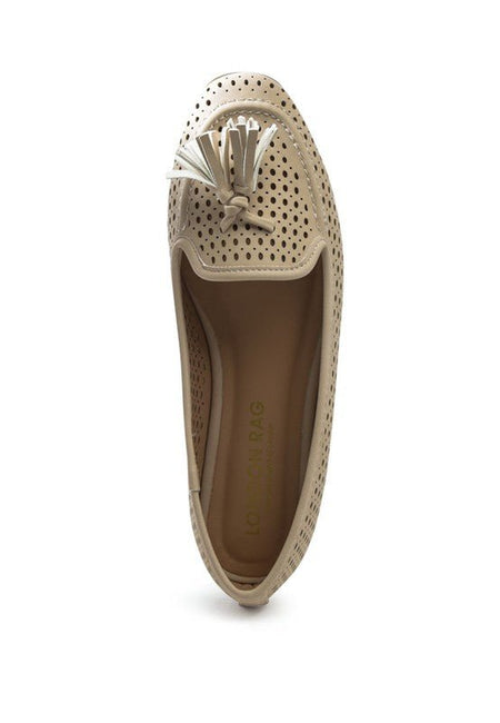 Feet Nest Perforated Microfiber Loafer - Drakoi Marketplace