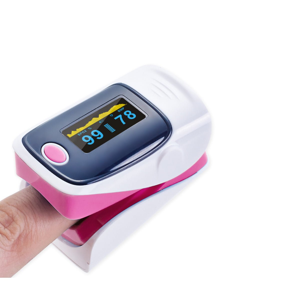 Fingertip Pulse Oximeter And Blood Oxygen Saturation Monitor With LED Display - Drakoi Marketplace