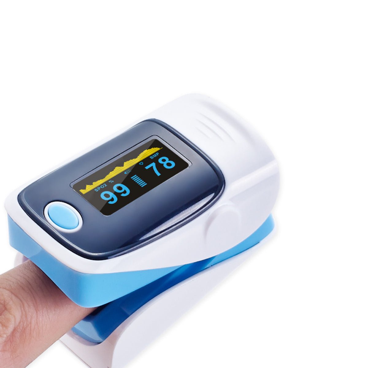 Fingertip Pulse Oximeter And Blood Oxygen Saturation Monitor With LED Display - Drakoi Marketplace