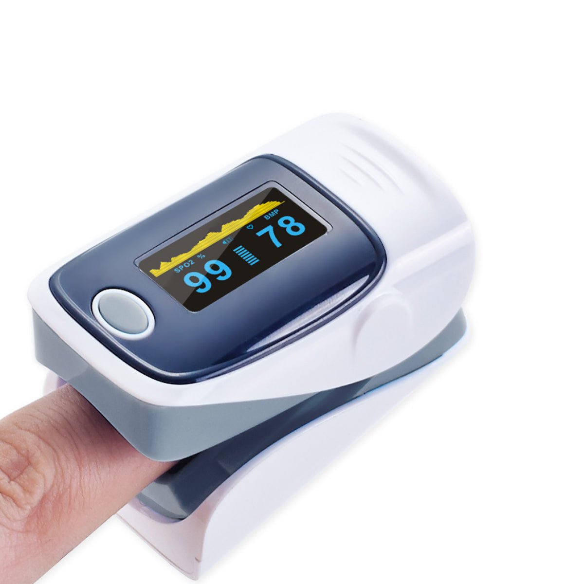 Fingertip Pulse Oximeter And Blood Oxygen Saturation Monitor With LED Display - Drakoi Marketplace