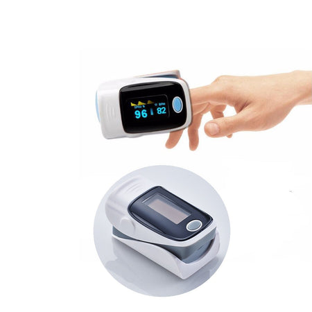 Fingertip Pulse Oximeter And Blood Oxygen Saturation Monitor With LED Display - Drakoi Marketplace