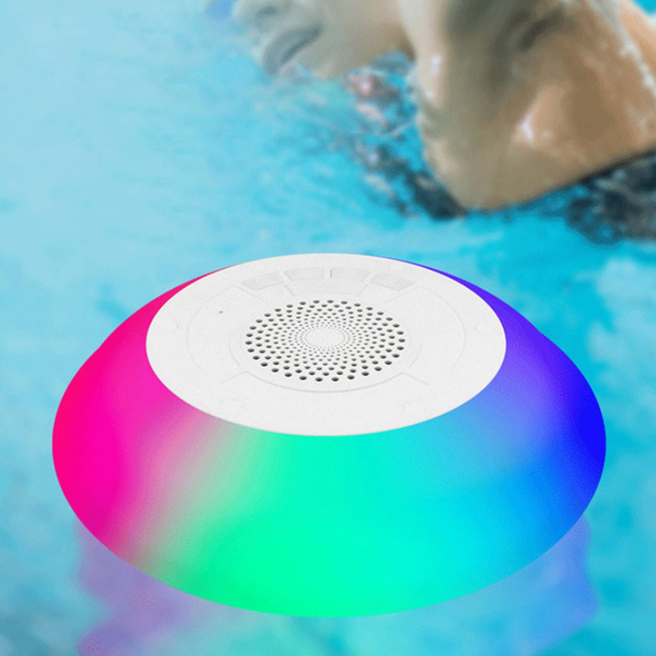 Floatilla Bluetooth LED Enabled Waterproof Speaker For Pools And Outdoors - Drakoi Marketplace