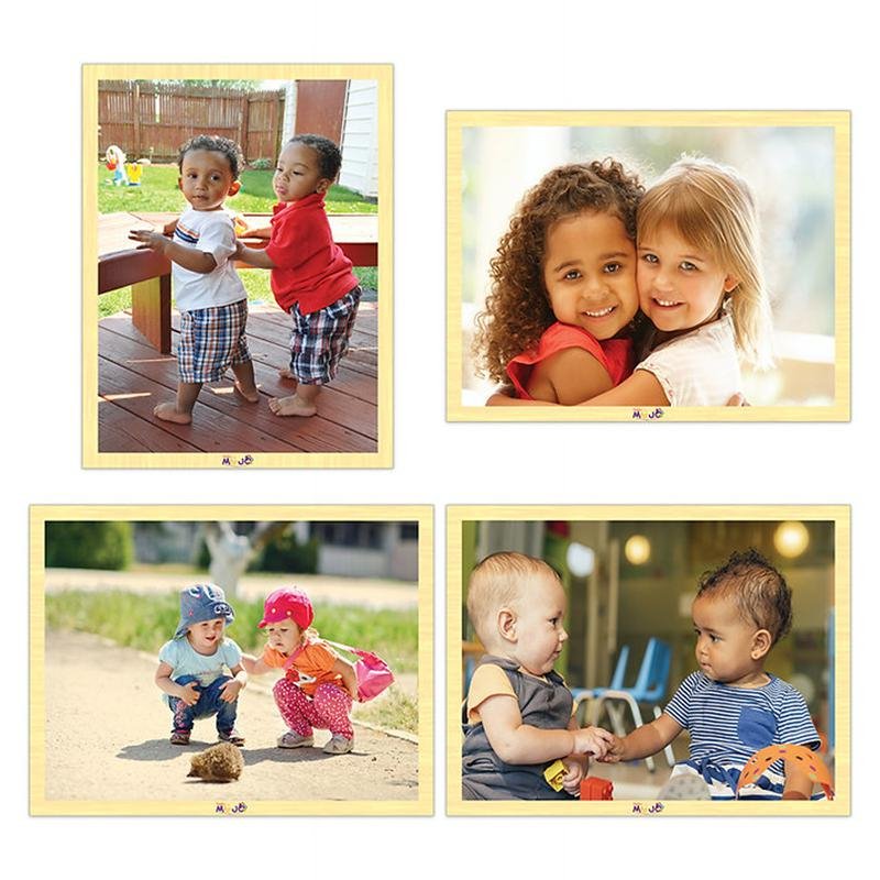 Friends Forever Wooden 4-Puzzle Set - Drakoi Marketplace