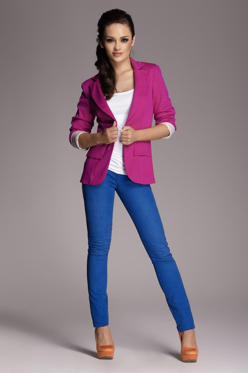 Fuchsia Figl Blazers - Drakoi Marketplace