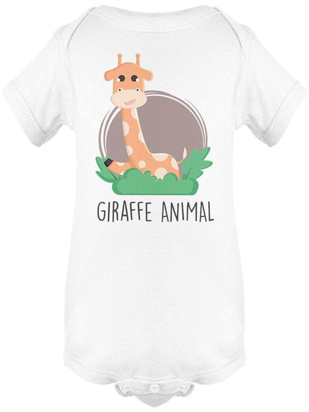 Giraffe Animal Cute Cartoon Bodysuit Baby's -Image by Shutterstock - Drakoi Marketplace